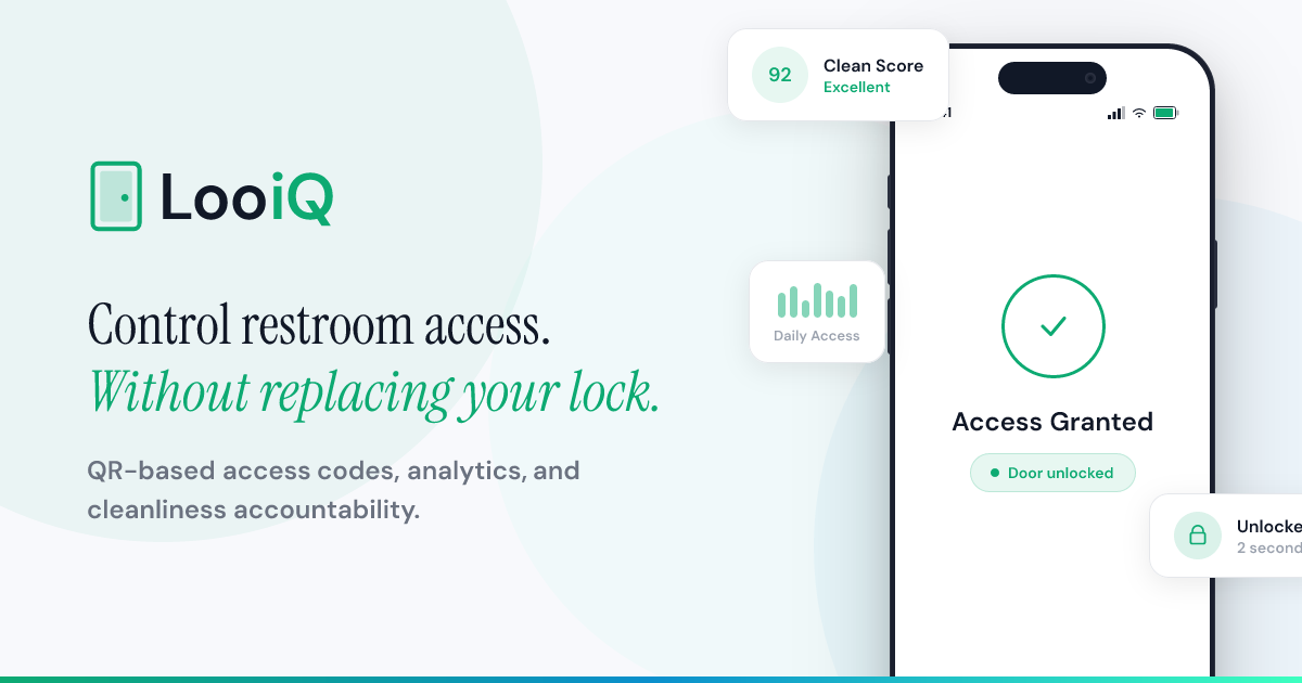 LooiQ — Smart Restroom Access Management